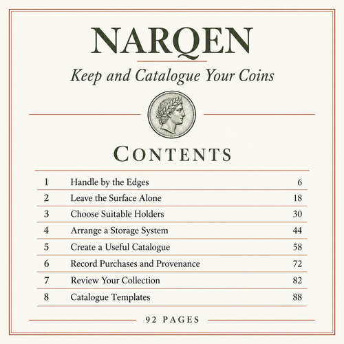 Keep and Catalogue Your Coins
